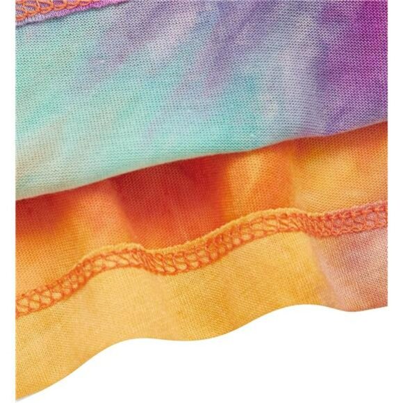 Womens sleeveless graphic crop top crewneck summer tank top casual festival shir - Picture 4 of 6